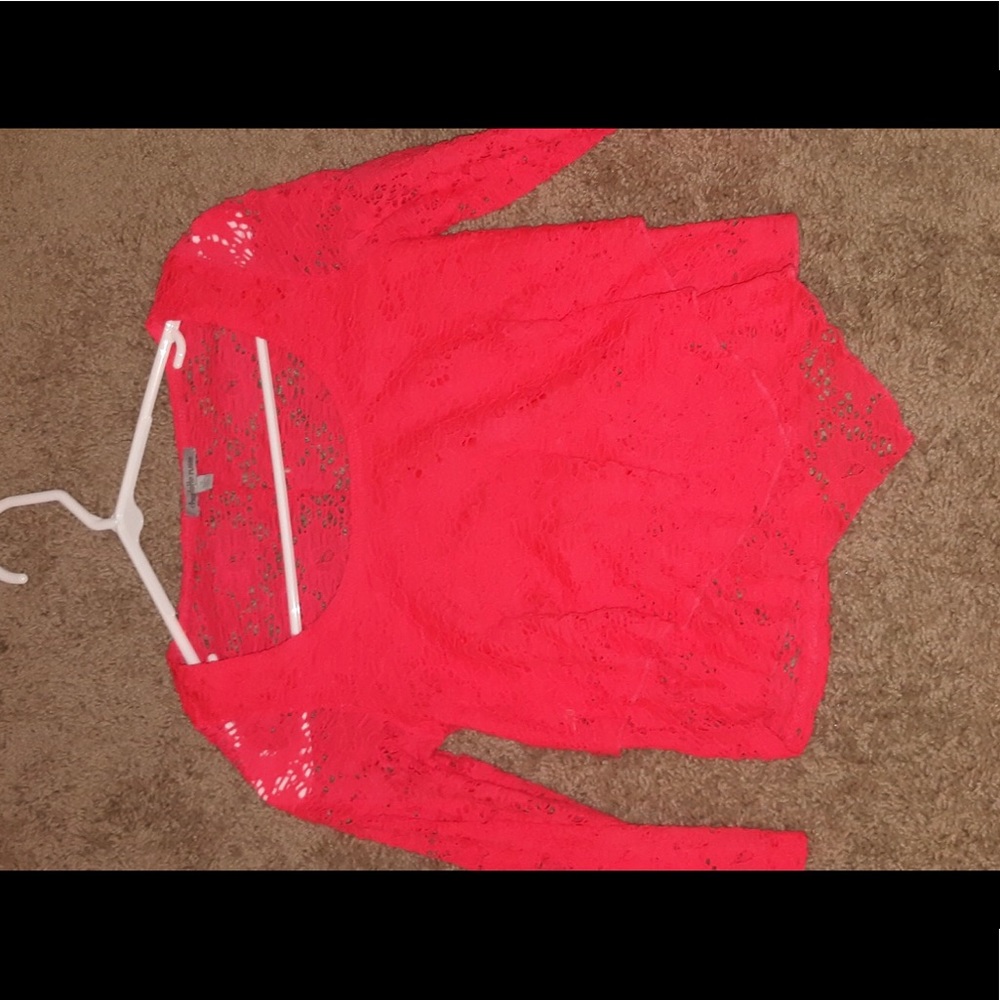 hot pink layered crop top (low) charolette russe